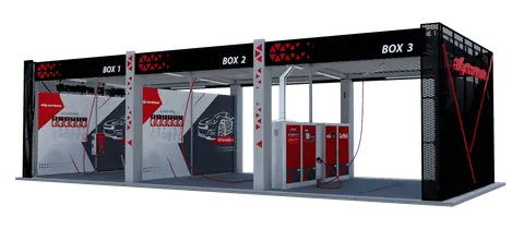 Spălătorie auto BKF modulară